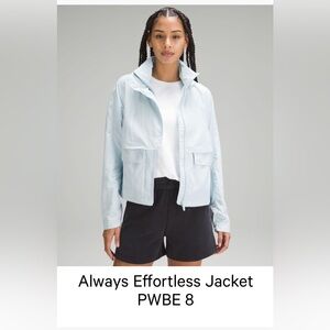 Always Effortless Jacket
Light Blue
Size 8